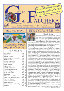 Nov 2010 - Gente di Falchera