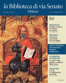 Scarica l`edizione di settembre