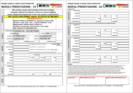 moduli prenotazione - 1/2 moduli prenotazione - 2/2