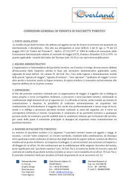 CONDIZIONI GENERALI DI VENDITA DI
