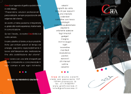 Crea &egrave; un`agenzia di grafica pubblicit e web design.