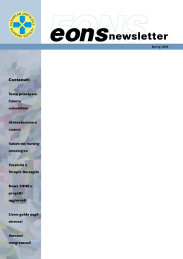 Opmaak 1 - the European Oncology Nursing Society