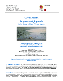 La pittura si fa poesia