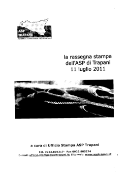 la rassegna stampa