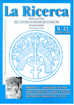 m - Centro di Ricerche Storiche Rovigno