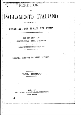 &igrave;`pahlament&ugrave; 1tauanu - Senato della Repubblica