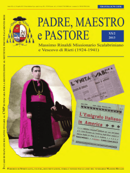 Padre Maestro e Pastore 2013 N.2