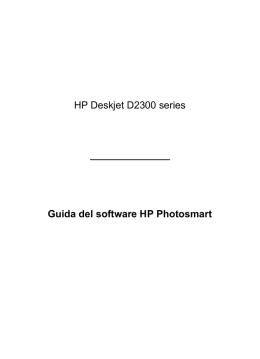 HP Deskjet D2300 Series User`s Guide