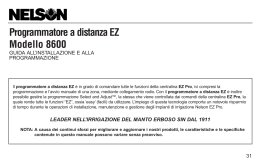 ISTR 8600 - Esi irrigazione