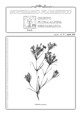 APR 2010 - Flora Alpina Bergamasca