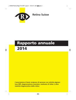 Rapporto annuale 2014