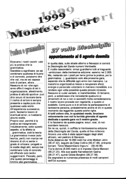 Monte & Sport - Diecimiglia del Garda