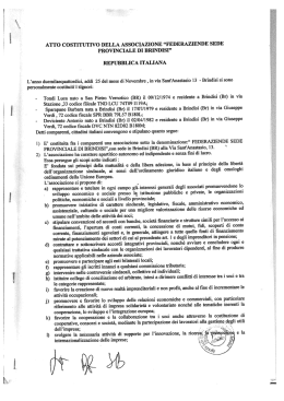 statuto brindisi
