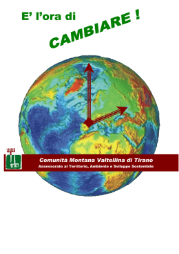 Novembre 2008 - Pubblicazione sul risparmio energetico