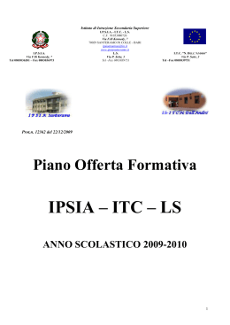 A.S. 2009-2010 - IISS (IPSIA–ITC–LS)