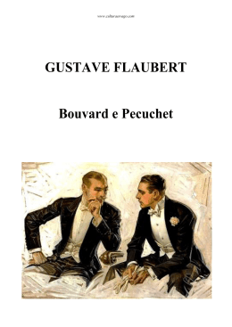 GUSTAVE FLAUBERT Bouvard e Pecuchet