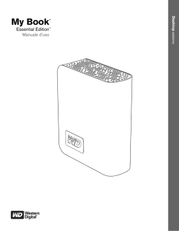 My Book&reg; Essential Edition&trade; User Manual