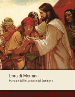 Libro di Mormon Manuale dell`insegnante del Seminario