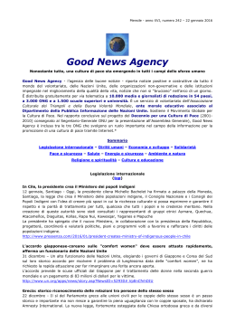 Good News Agency - Associazione Giornalisti Europei