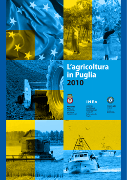 L`agricoltura in Puglia 2010
