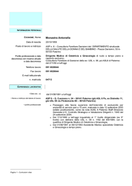 CV_format europeo +politico ott 2013