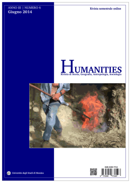 Giugno 2014 - Humanities - Università degli Studi di Messina