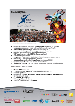 World Bodypainting Festival // 12 &ndash; 18 July 2010