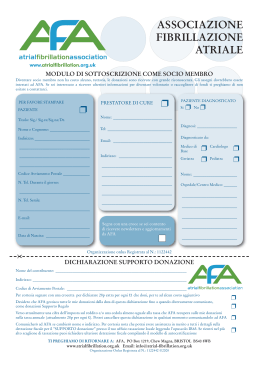 AFA ITALY Gift Aid Form.indd