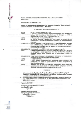 velle&icirc;&icirc;` templi aqrigente - Sito ufficiale del Parco Valle dei Templi