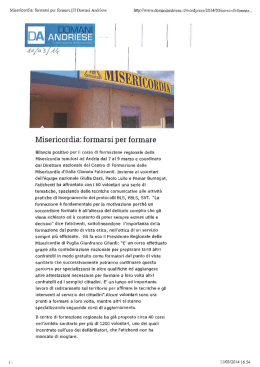 il ANDRIE-EE - Centro di servizio al volontariato San Nicola
