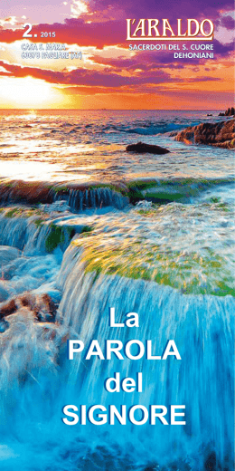 La PAROLA del SIGNORE La PAROLA del