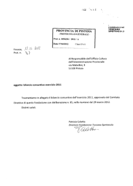 N12 - Provincia di Pistoia