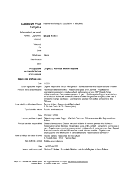 Mostra - Regione Siciliana