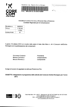 Page 1 Rssemblea Leg. Regione Emilia
