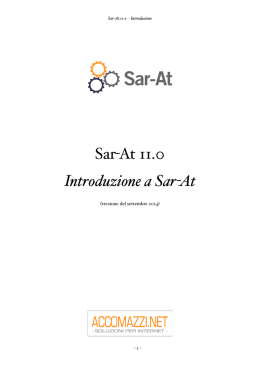 Introduzione PDF - Sar-At