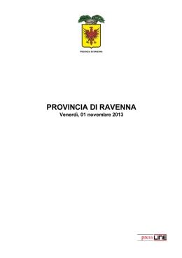 Corriere di Romagna - Provincia di Ravenna