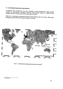 Le principali esperienze internazionali