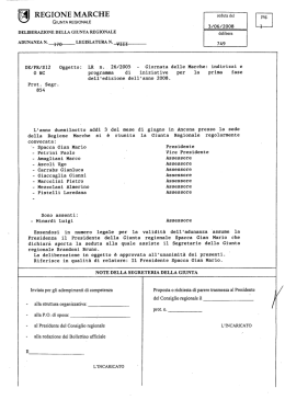 Il sito delle norme della Regione Marche