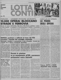 la paura degli operai - Fondazione Erri De Luca