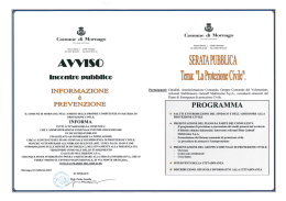 AWI SI - Comune di Mornago