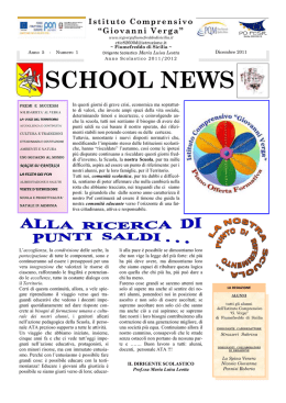 school news - "Giovanni Verga" Fiumefreddo di Sicilia