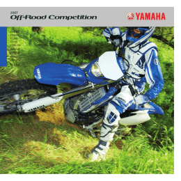 Off-Road Competition - Yamaha Motor Europe