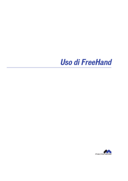 Uso di FreeHand - Roberto Cocchia