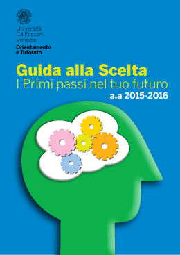 Guida alla Scelta - Università Ca` Foscari di Venezia