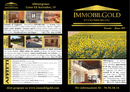 Giugno 2011 - Immobil Gold SRL