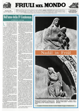 Friuli nel Mondo n. 472 gennaio 1994