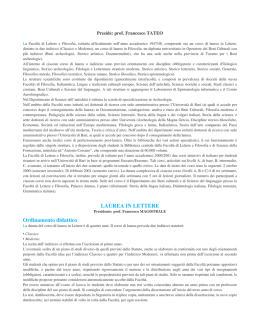 lettere(2) - Universit&agrave; degli Studi di Bari