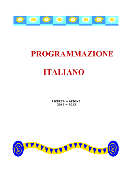 Programmazione italiano