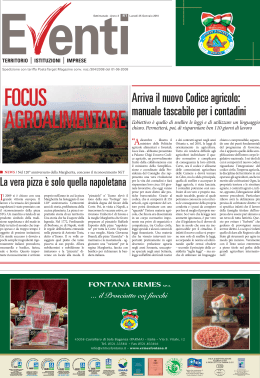 focus agroalimentare - System 24