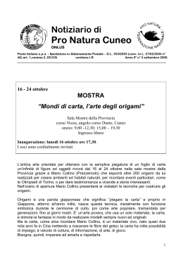 Settembre - Pro Natura Cuneo